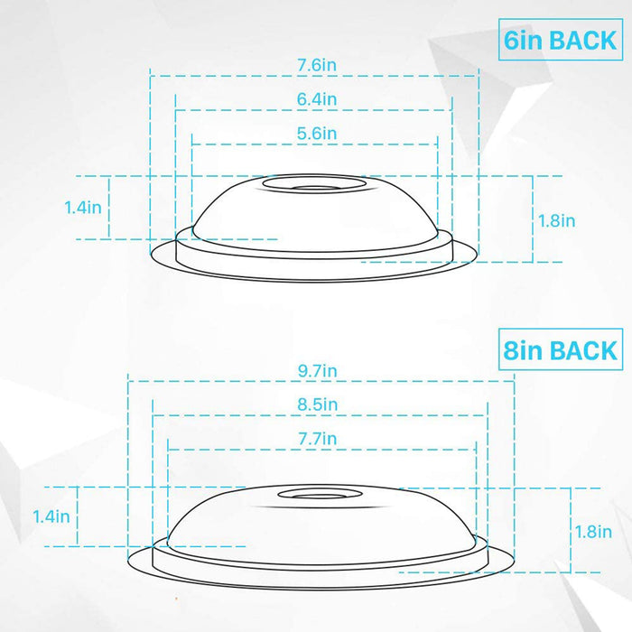 WB31M20 and WB31M19 Porcelain Burner Drip Pan Bowls Set