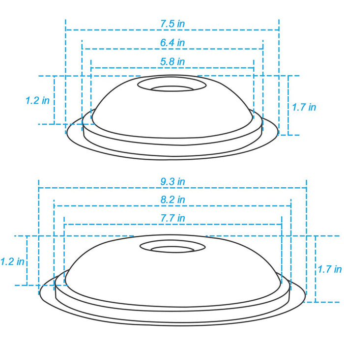 318067041 & 318067051 Range Stove Burner Pan Set