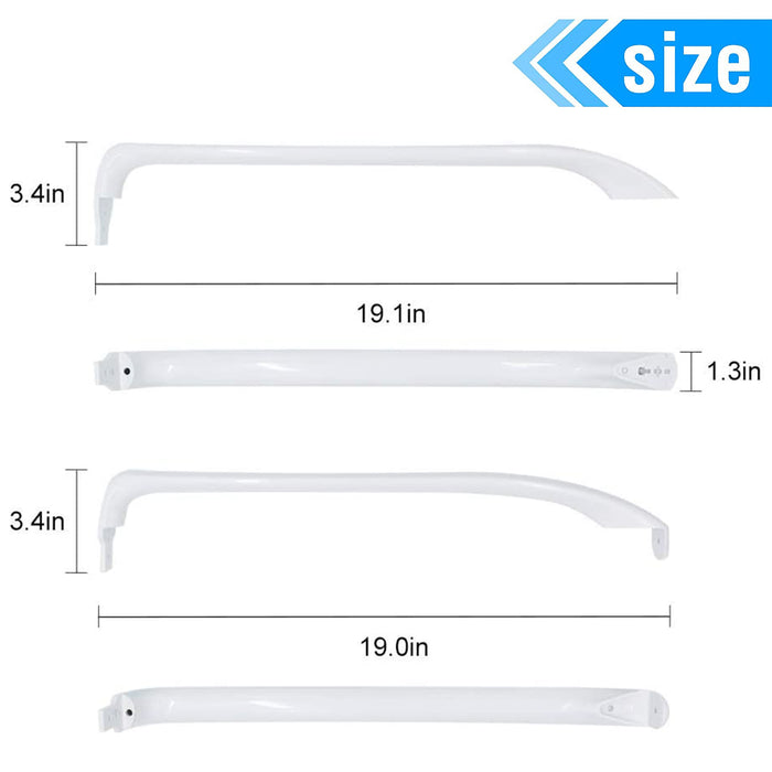 WR12X22148 Refrigerator Door Handle Set