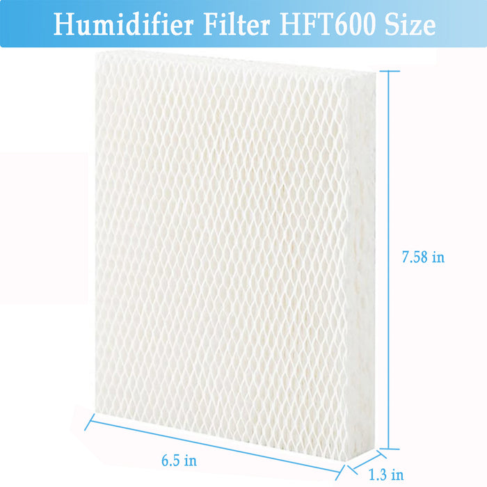 HFT600 Humidifier Filter(3Pcs) "T" for Top Fill | Tower Humidifier HEV615 HEV620