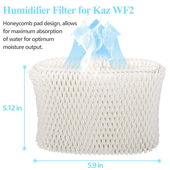 WF2 Replacement Humidifier Filter for Kaz 3020 Vicks V3100 Humidifier