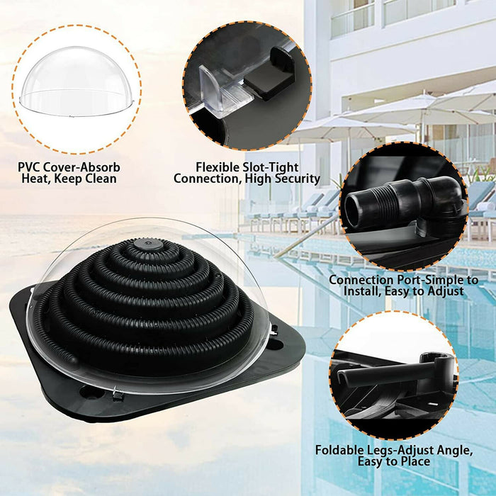 Solar Dome Heater for Above and below ground pool