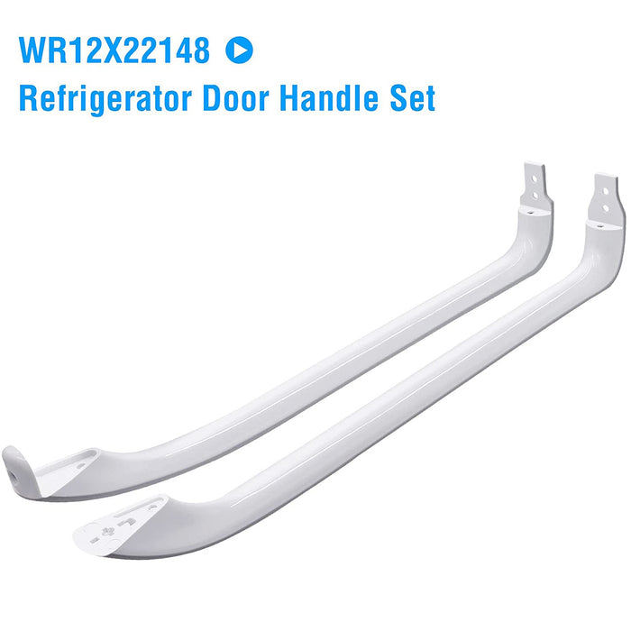 WR12X22148 Refrigerator Door Handle Set