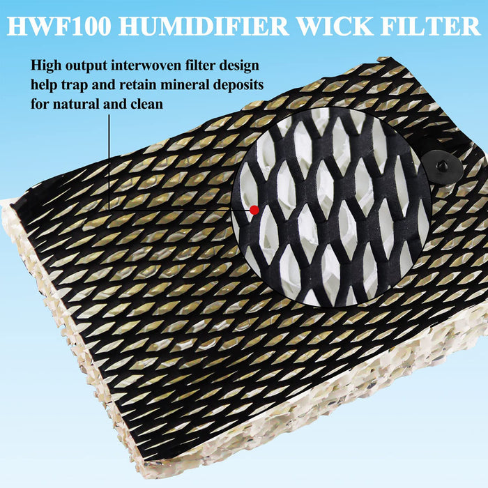 HWF100 Wick Filter Replacement for Humidifier Filter
