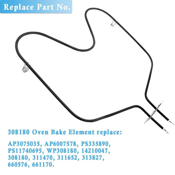 308180 Oven Bake Element Replacement for Oven WP308180 W10308477