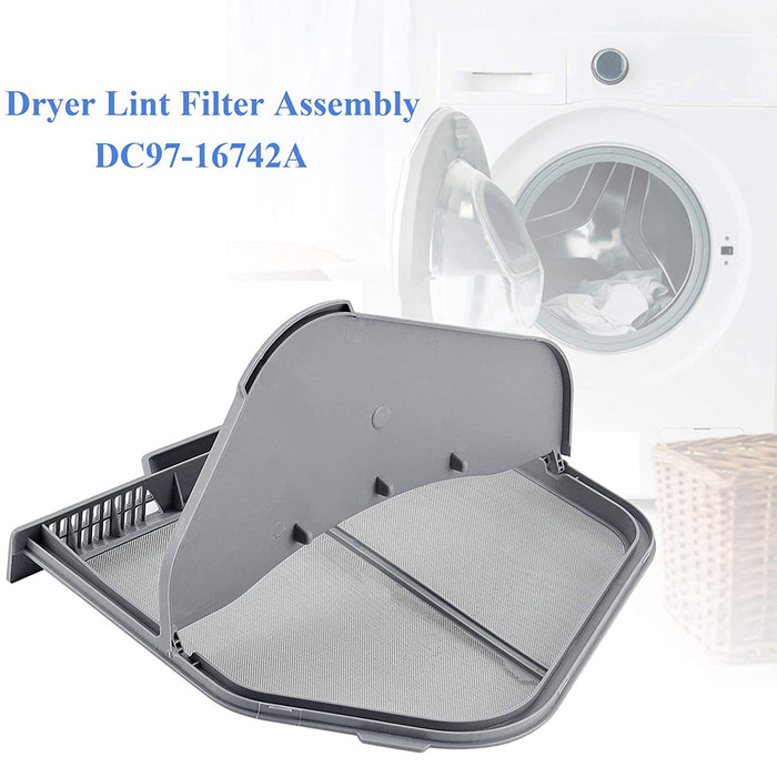 DC97-16742A Dryer Lint Filter Case Screen Stainless Steel Mesh