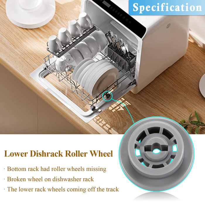 DD66-00023A Lower Dishrack Roller Wheel Mounting Clip