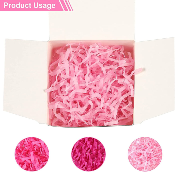 120 Sheets Pink Love Heart Tissue Paper for Gift Wrapping