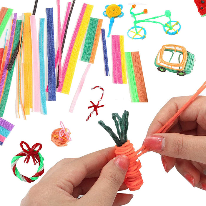Bendable Sticky Wax Craft Sticks -13 Colors for Art Supplies