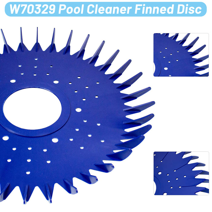 W70329 Pool Cleaner Finned Seal Disc W69698 Diaphragm W70327 Foot Pad Kit