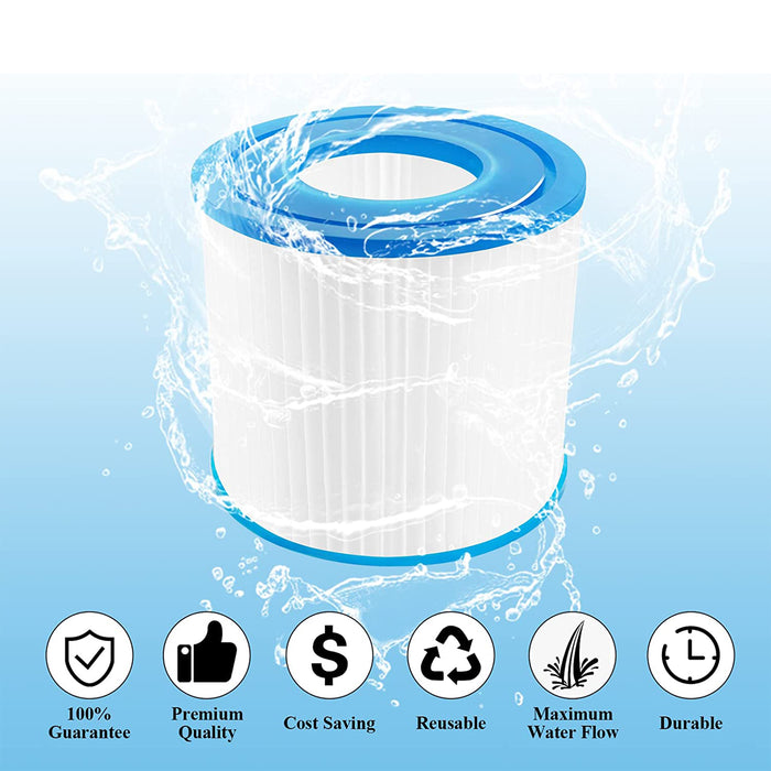 Summer Waves P57000102 Type D Replacement Pool And Spa Filter Cartridge