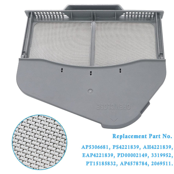DC97-16742A Dryer Lint Filter Case Screen Stainless Steel Mesh