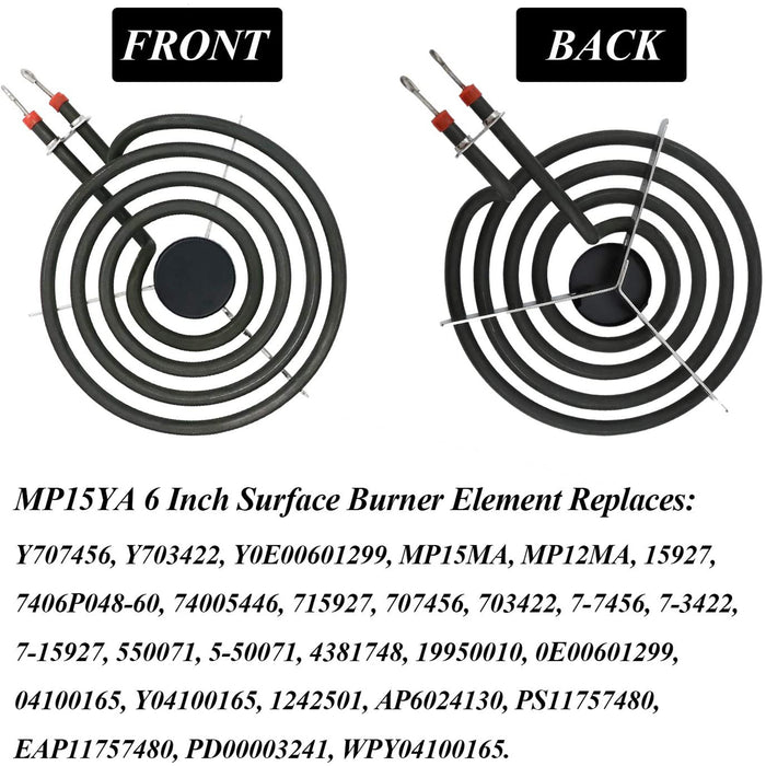 660532 MP15YA Electric Range Burner Element