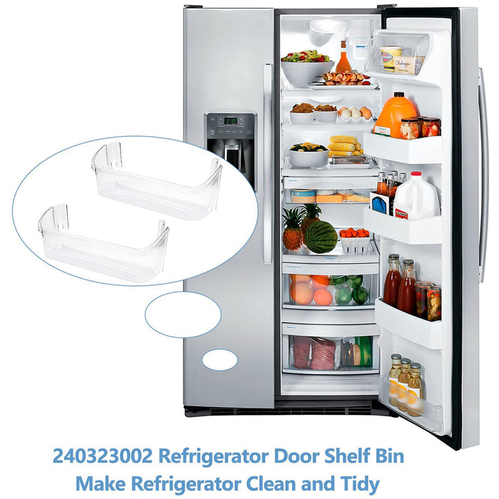 240323002 Refrigerator Door Bin Shelf for Bottom 2 Shelves