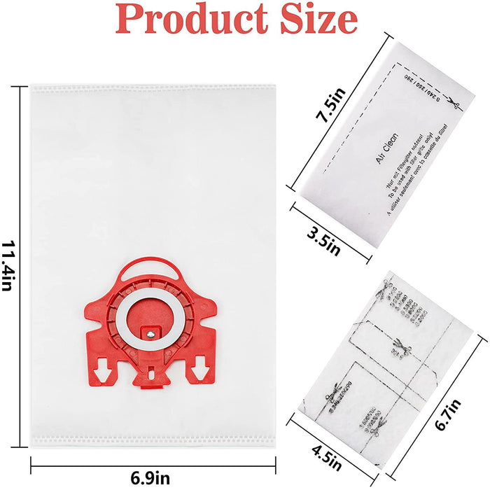 Miele FJM Vacuum Cleaner Bags Replacement for Vacuum Cleaner