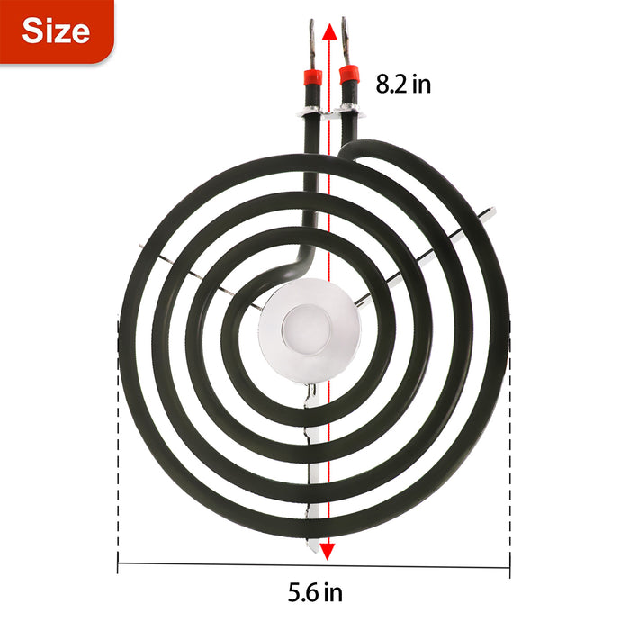 WB30T10078 WB30X24401 Electric Range 4 Turn 6" Surface Element