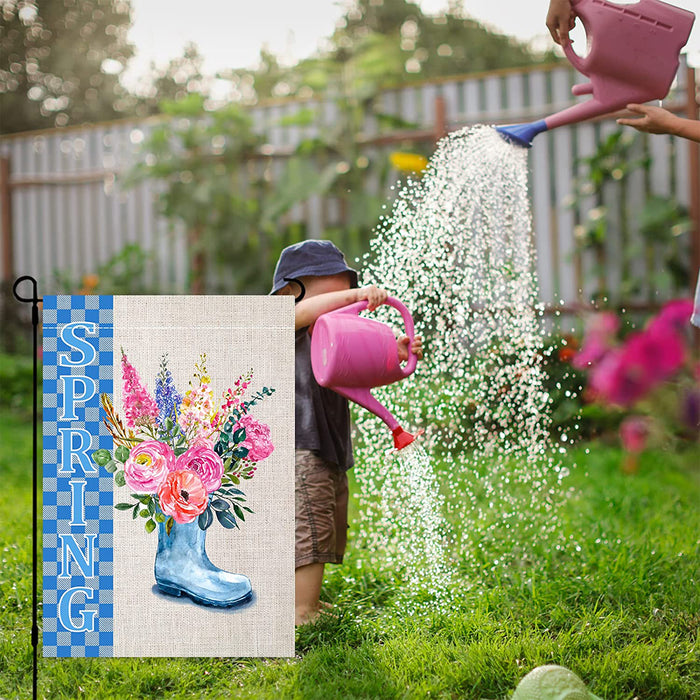 Spring Garden Flag for Yard Outside Decoration