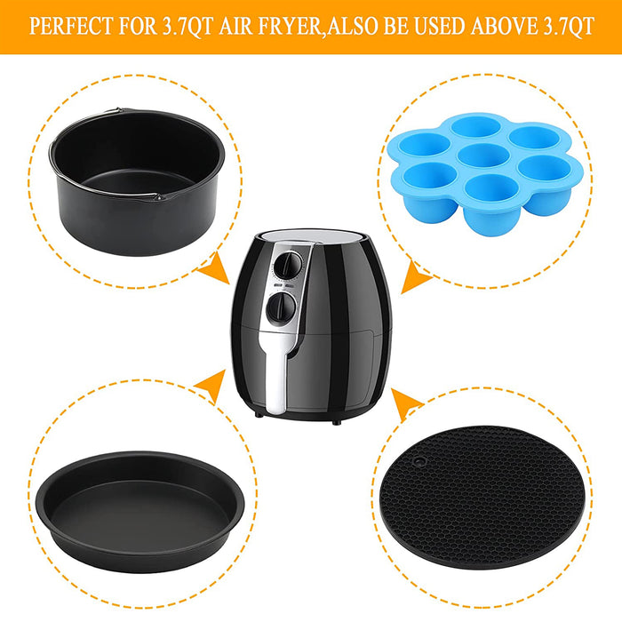 Air Fryer Accessories Set for 3.7Qt-4.2Qt Electric Air Fryer