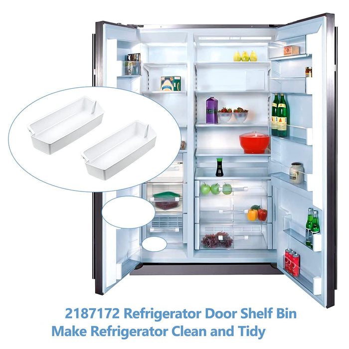 2187172 Door Shelf Bin for Refrigerator PS328468 WP2187172