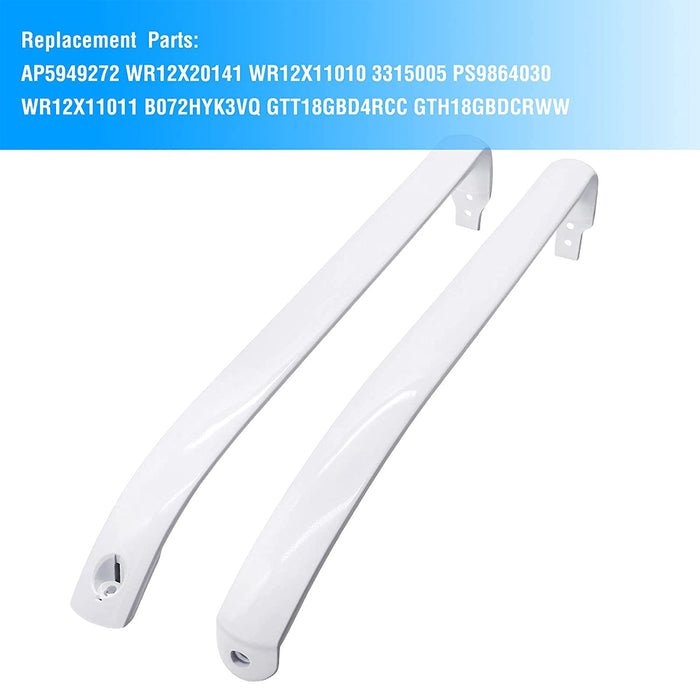 WR12X22148 Refrigerator Door Handle Set