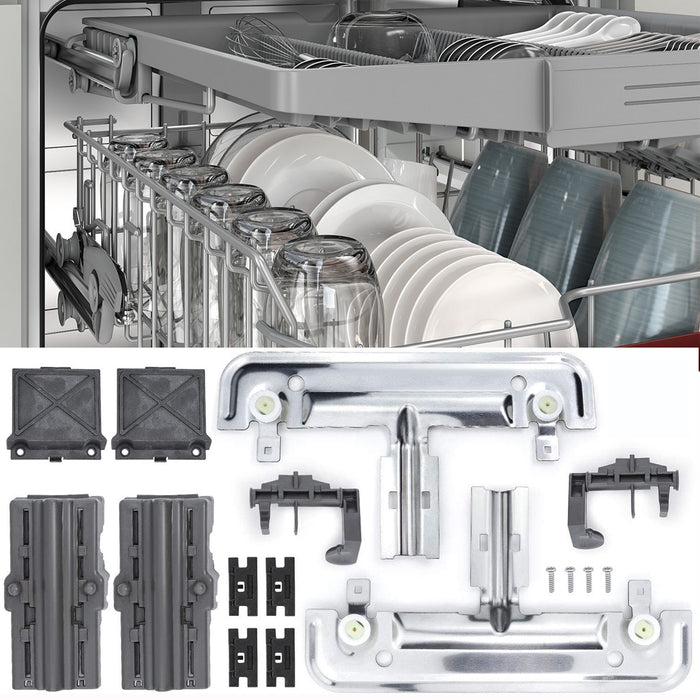 W10712395 Dishwasher Upper Rack Adjuster Replacement Kit