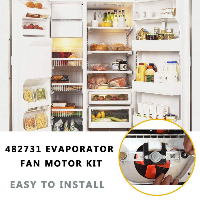 482731 Evaporator Fan Motor Kit for Refrigerators | Freezers