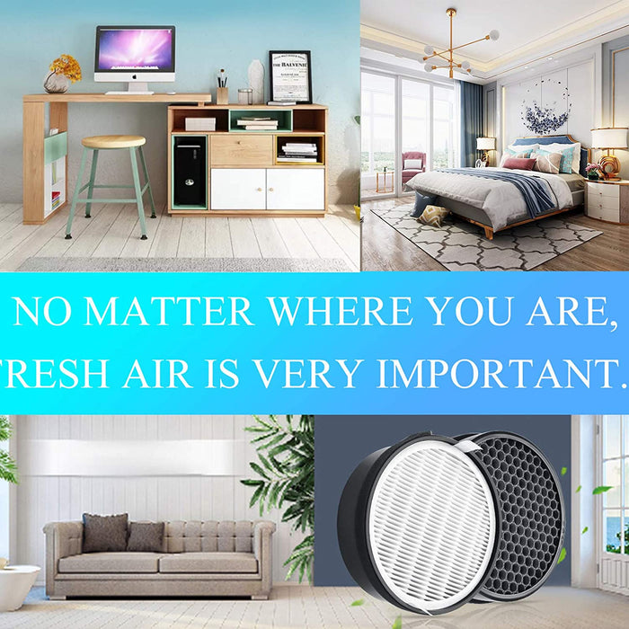 Air Purifier True HEPA Replacement Filter LV-H132 LV-H132-RF