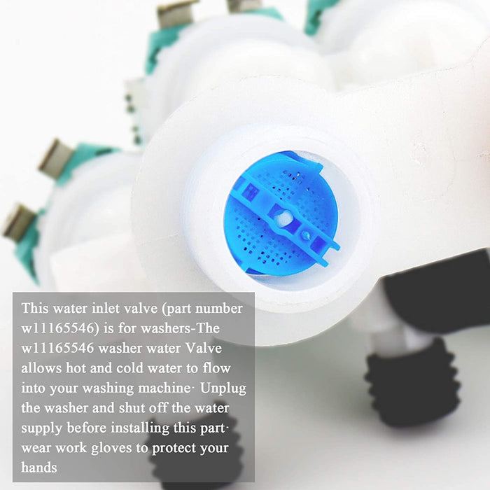 W11165546 Washer Water Inlet Valve(OEM)