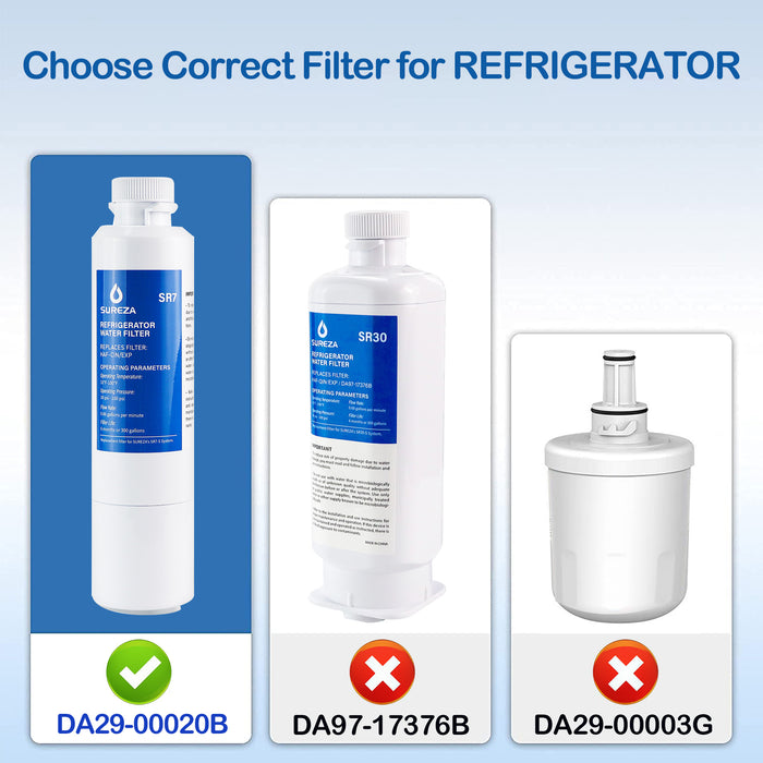 DA29-00020B Refrigerator Water Filter Replacement NSF Certificated