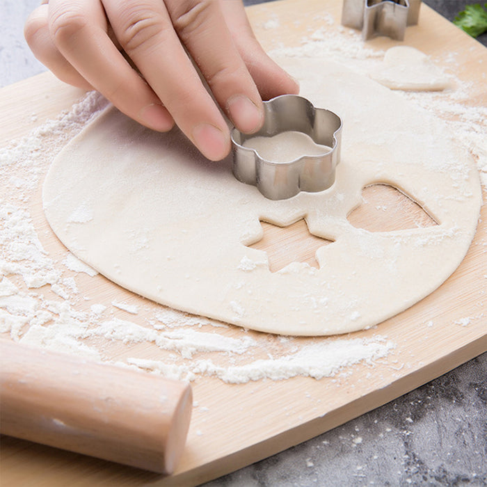 9-Piece Cookie Cutter Set for Holiday Party Supplies