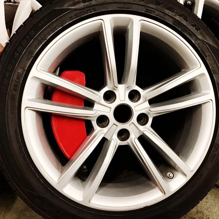 Red Brake Caliper Covers for Tesla Model 3 2017-2020 18" 19" Wheels Hub